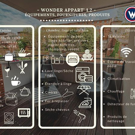 Wonder Appart' 1.2 - Coeur de ville - Toulouse Buitenkant foto